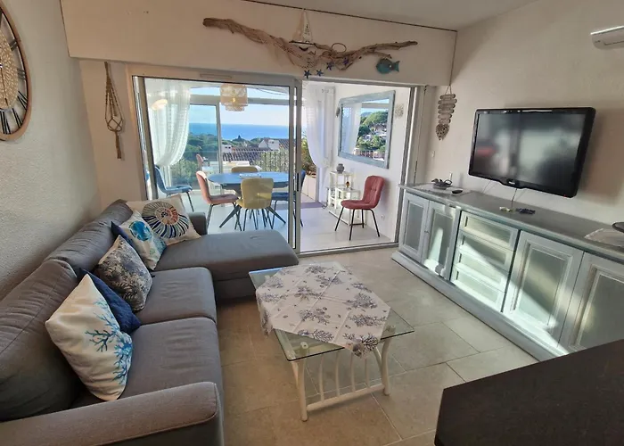 3 Pieces Climatise Avec Piscine, 6 Pers, - Fr-1-780-87 Sainte-Maxime