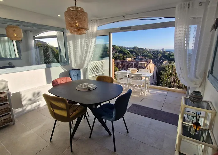 3 Pieces Climatise Avec Piscine, 6 Pers, - Fr-1-780-87 Apartment *